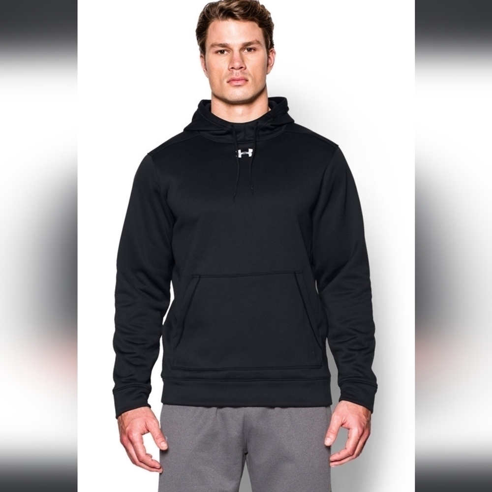 UNDER ARMOUR MEN'S LARGE STORM SWEATER FLEECE HOODIE LIKE NEW